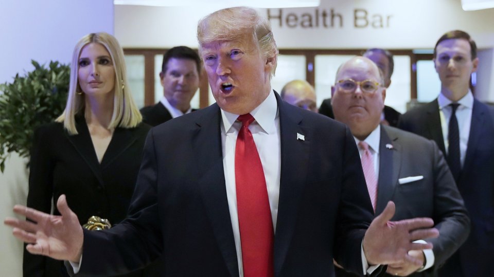 Ilustrační foto: Donald Trump v Davosu